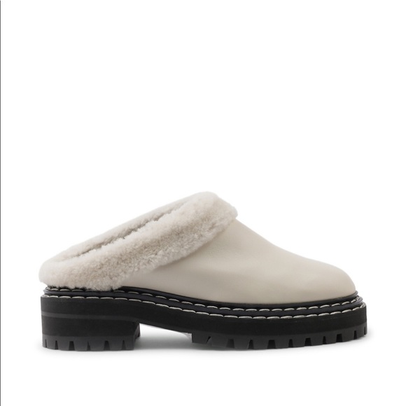 NEW Shearling Mules Proenza Schouler - Picture 2 of 6